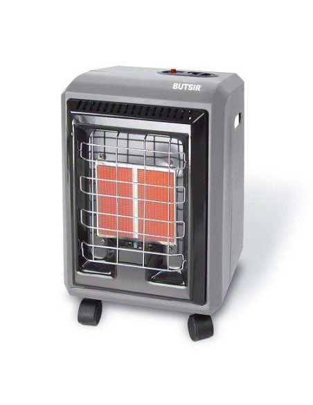 Butsir estufa infrarrojos hogar gris