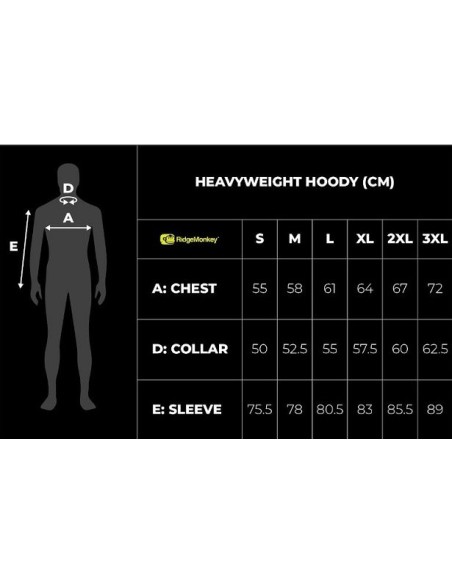 Ridgemonkey apearel heavyweight hoody green talla XL