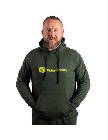 Ridgemonkey apearel heavyweight hoody green talla XXXL