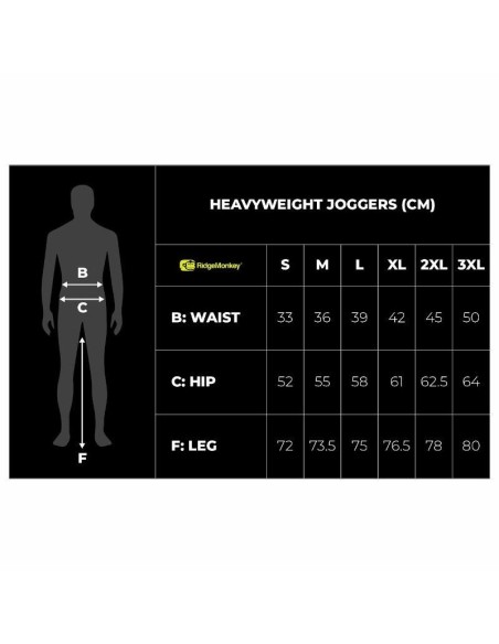 Ridgemonkey heavyweight jogger green talla XL