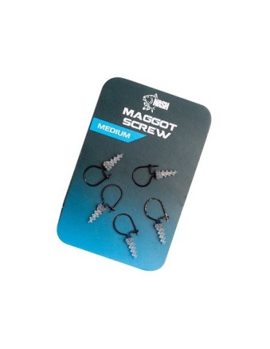 Nash maggot screw medim 5unds