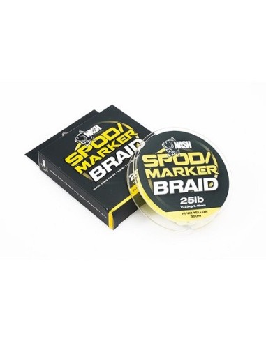 Nash spod marker braid 0.18mm amarillo 300m