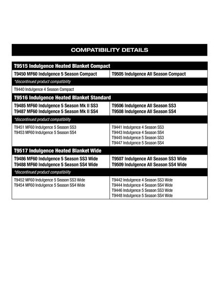 Nash indulgence manta heated blanket wide