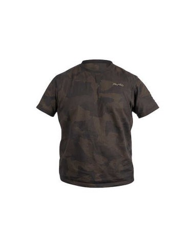 Avid carp camiseta distortion camo talla XL