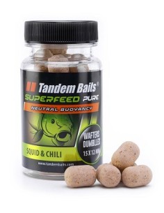 Tandem wafter squid & chilli dumbell 12x15mm