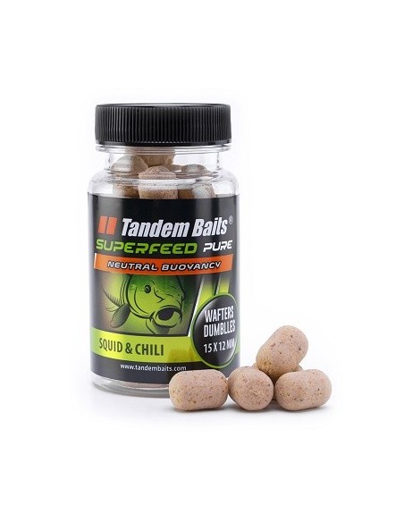 Tandem wafter squid & chilli dumbell 12x15mm