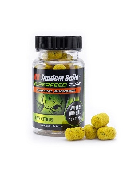 Tandem wafter live citrus dumbells  12x15mm