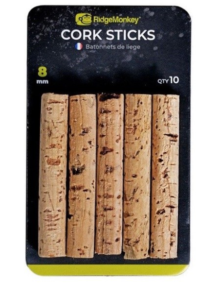 Ridgemonkey recambios cork 8mm 10unds