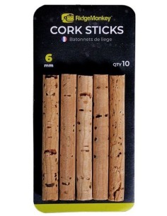 Ridgemonkey recambios cork 6mm 10unds