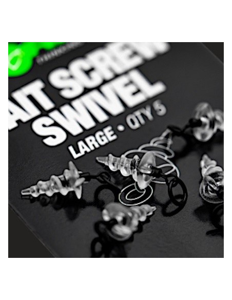 Korda baits screw ring swivel large 5unds