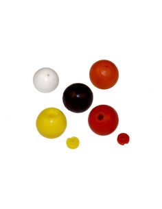 Specimen boilies plastico colores surtidos 5 unds