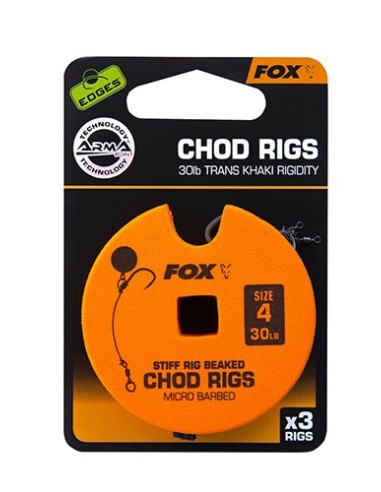 Fox edges chod rig standar nº4 3unds