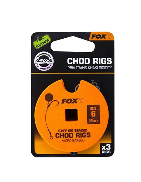 Fox edges chod rig standar nº6 3unds
