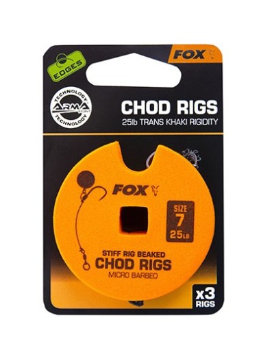 Fox edges chod rig standar nº7 3unds