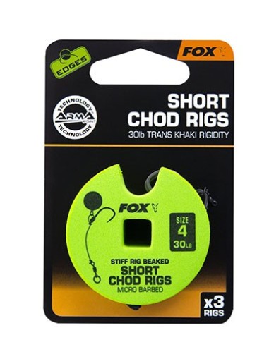 Fox edges chod rig short nº4 3unds