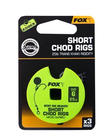 Fox edges chod rig short nº6 3unds