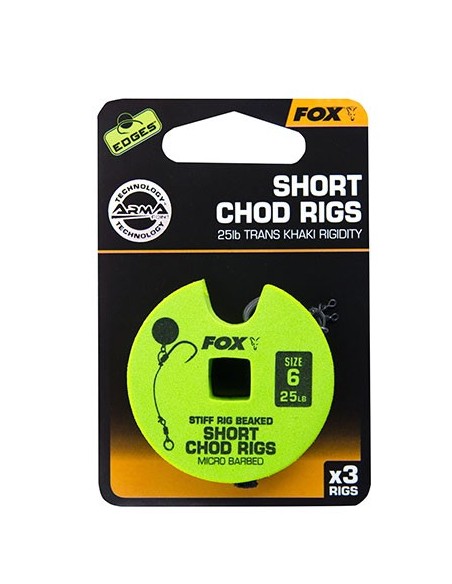 Fox edges chod rig short nº6 3unds