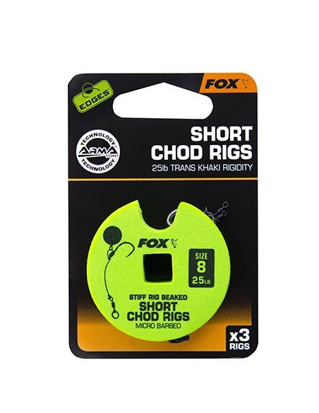 Fox edges chod rig short nº8 3unds