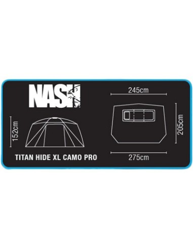 Nash titan hide camo pro xl
