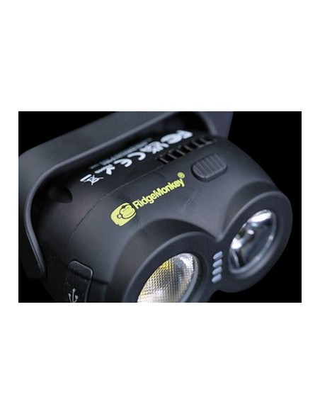 Ridgemonkey NEW frontal VRH150X USB recargable