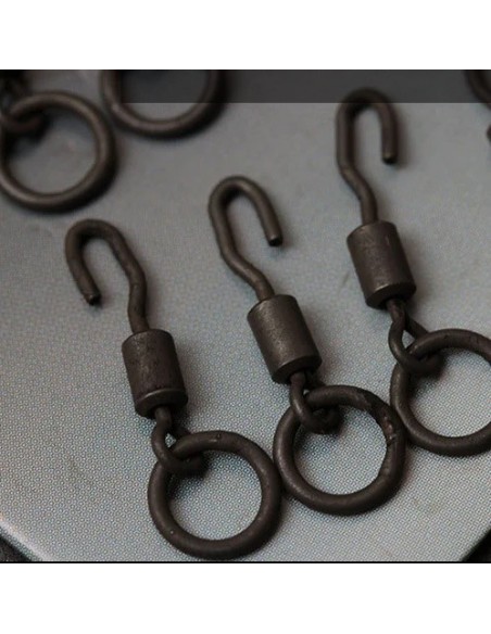 Gardner QC hook flexi-ring swivels 10unds