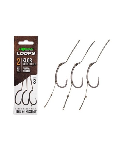 Korda loop rig klor micro nº4 3unds