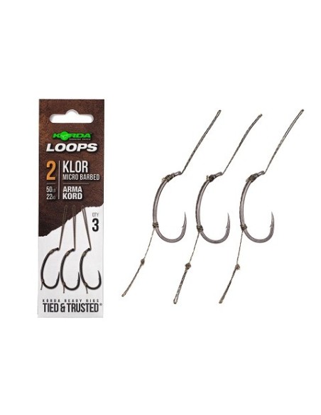 Korda loop rig klor micro nº6 3unds