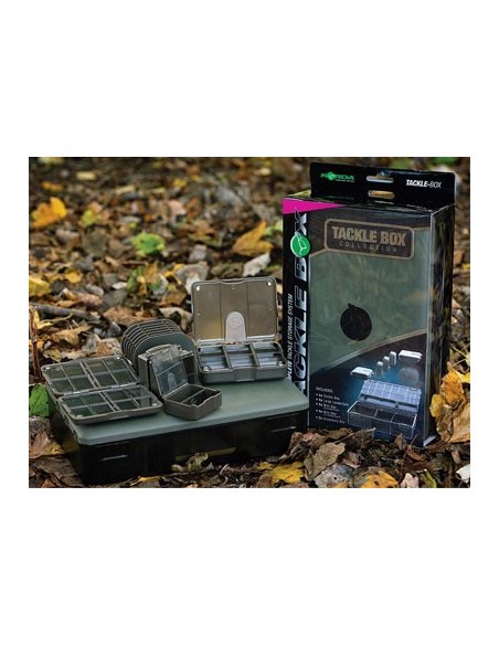 Korda new tackle box set bundle deal 5 piezas