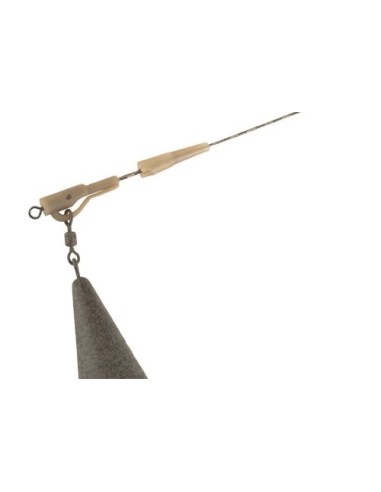 Fox safety lead clip tail rubber nº10 10unds