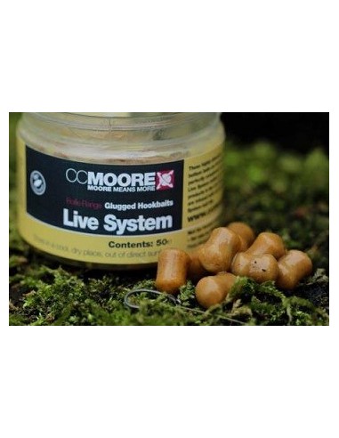 Cc moore Glugged Live System Boilie Hookbaits 14x10mm