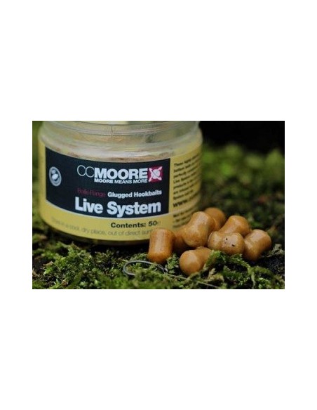 Cc moore Glugged Live System Boilie Hookbaits 14x10mm