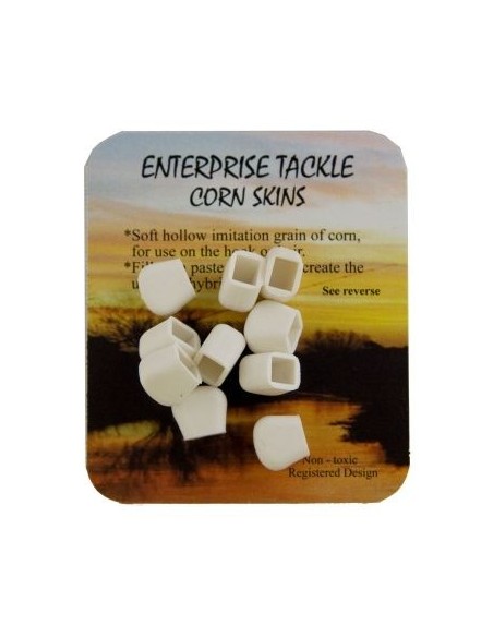 Enterprise corn skins blanco 10uds (pieles de maíz)