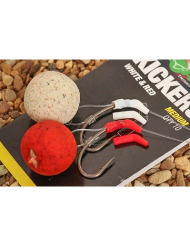 Korda kickers red white medium 10unds