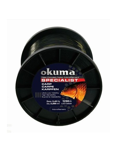 Okuma specialist carp 1200m 0.47mm