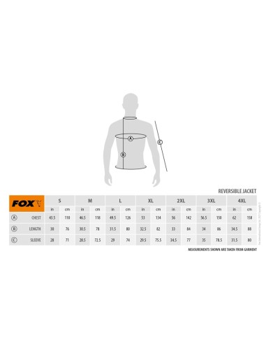 Fox ltd edition jacket reversible talla xxxl