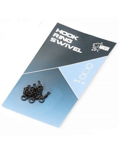 Nash hook ring swivels 10unds