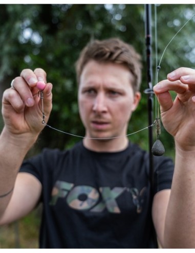 Fox crimpable link fluorocarbon 35lb 0.64mm 20