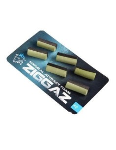 Nash ziggaz foams negro verde 6unds