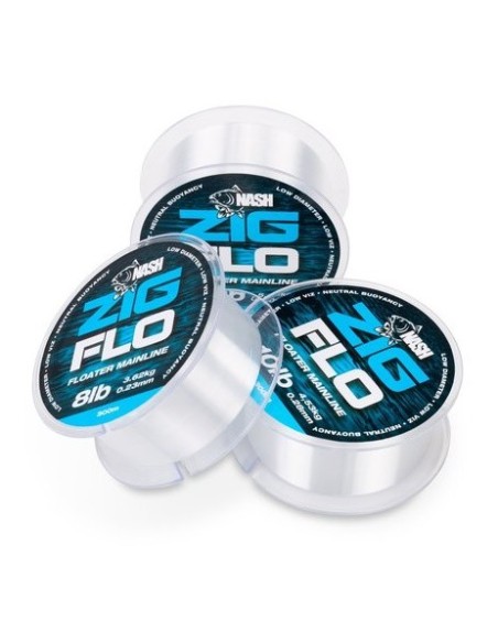 Nash nxt zig flo hilo flotante 0.35mm 15lb 300m