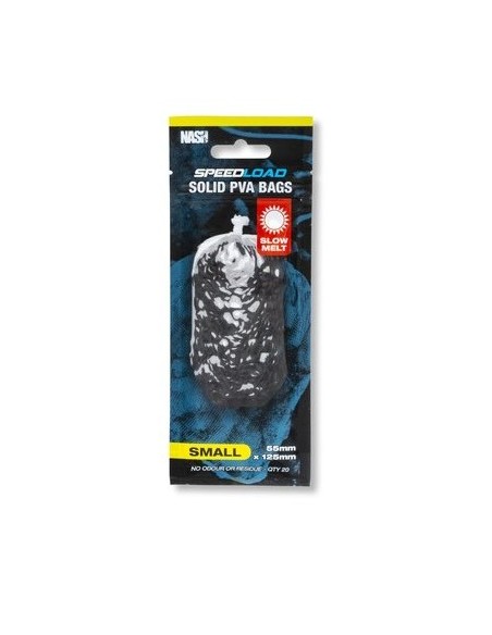 Nash bolsas pva slow(lenta)small 55x125mm 20uns