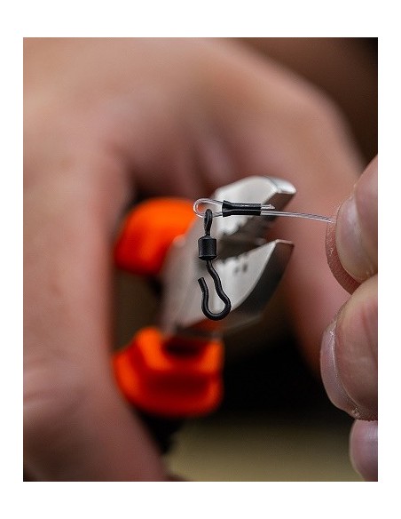 Fox edges crimp grapas small 0.6mm 60unds