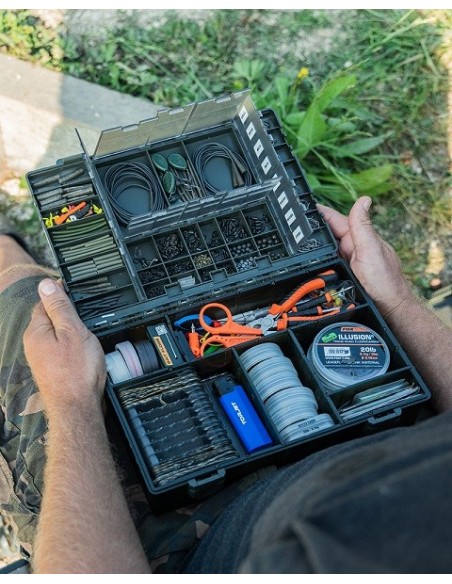 Fox edges medium tackle box completa