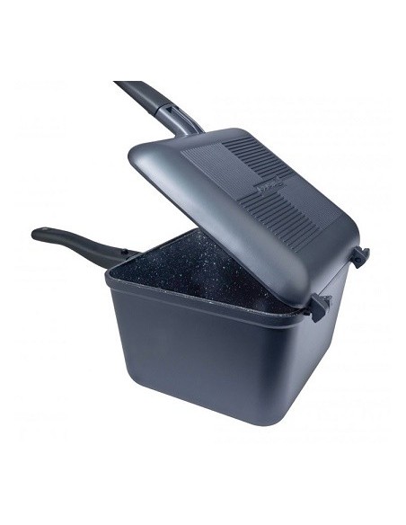 Ridgemonkey connect deep pan & griddle xl granite