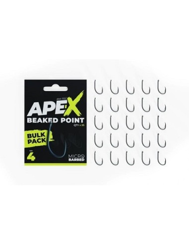 Ridgemonkey bulk pack ape-x beaked nº4 25unds