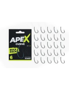 Ridgemonkey bulk pack ape-x curve nº6 25unds