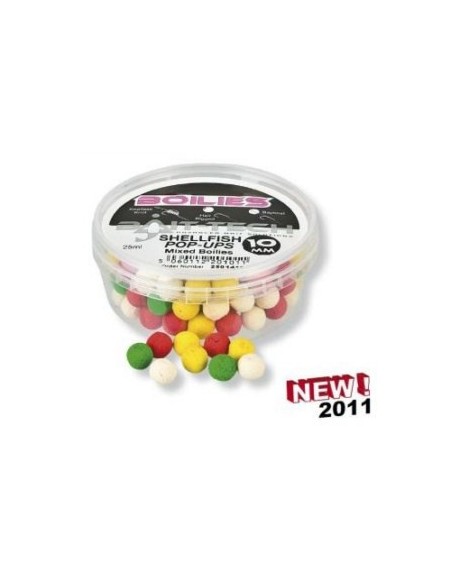 Bait-tech pop-ups rojos 10mm 125g
