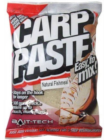 Bait-tech carp paste natural fish meal 500gr