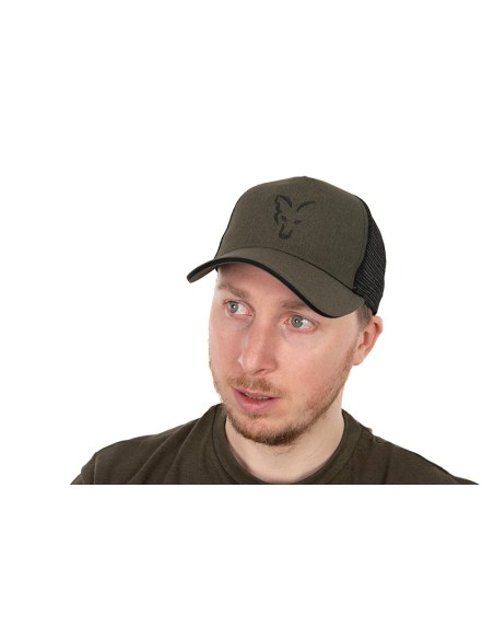 Fox new gorra trucker cap green black