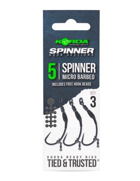 Korda hook section spinner nº6 3unds