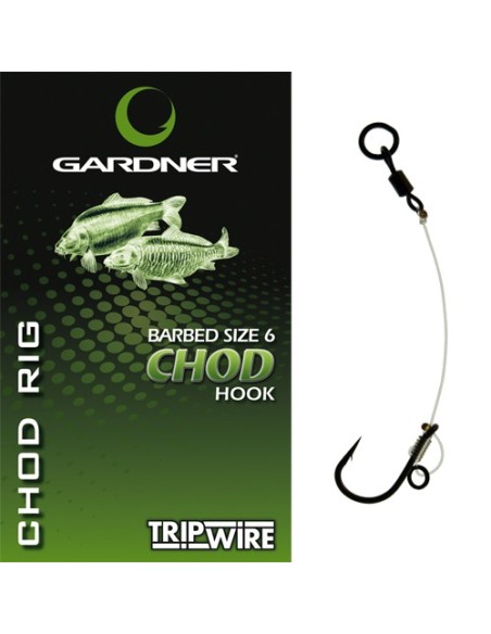 Gardner chod rig barbed nº4 1und